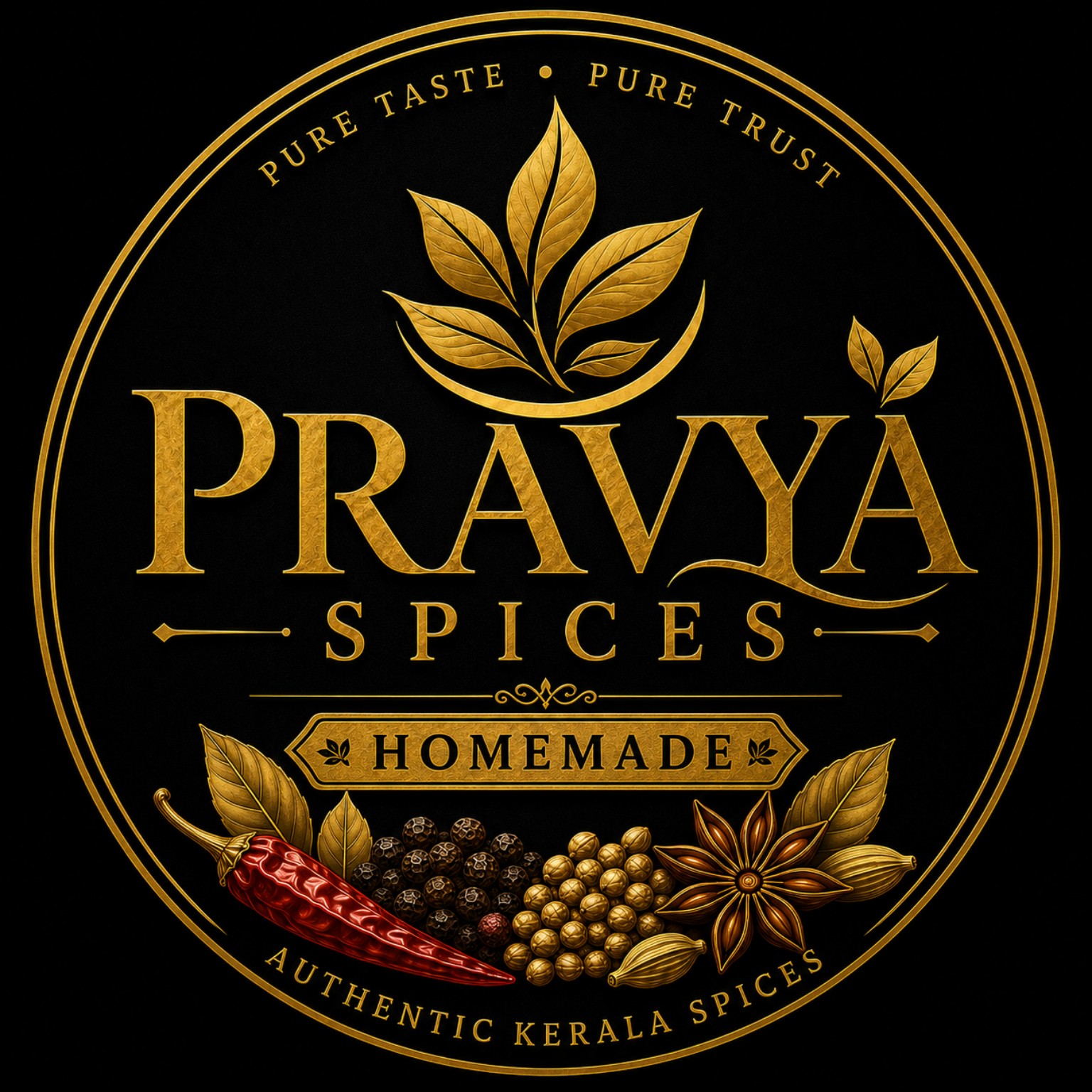 Pravya Spices logo